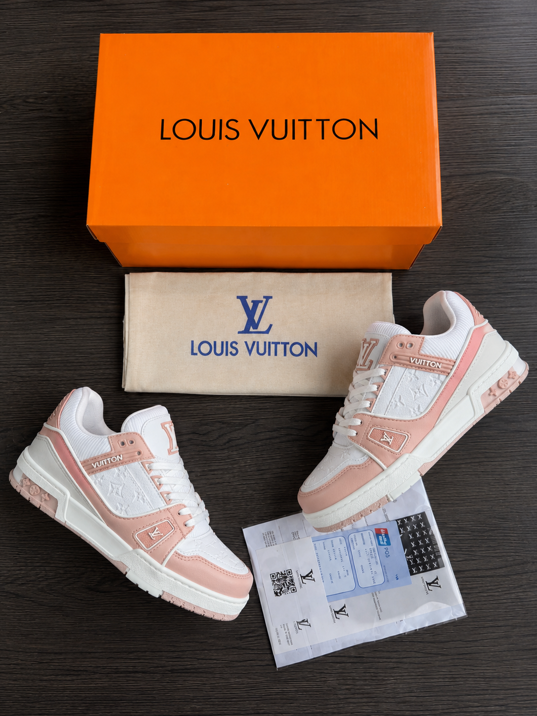 0EDB012A-22AD-490D-B56F-8458DA9725B6 Louis Vuitton Trainer Sneakers LV#14 - Image 1