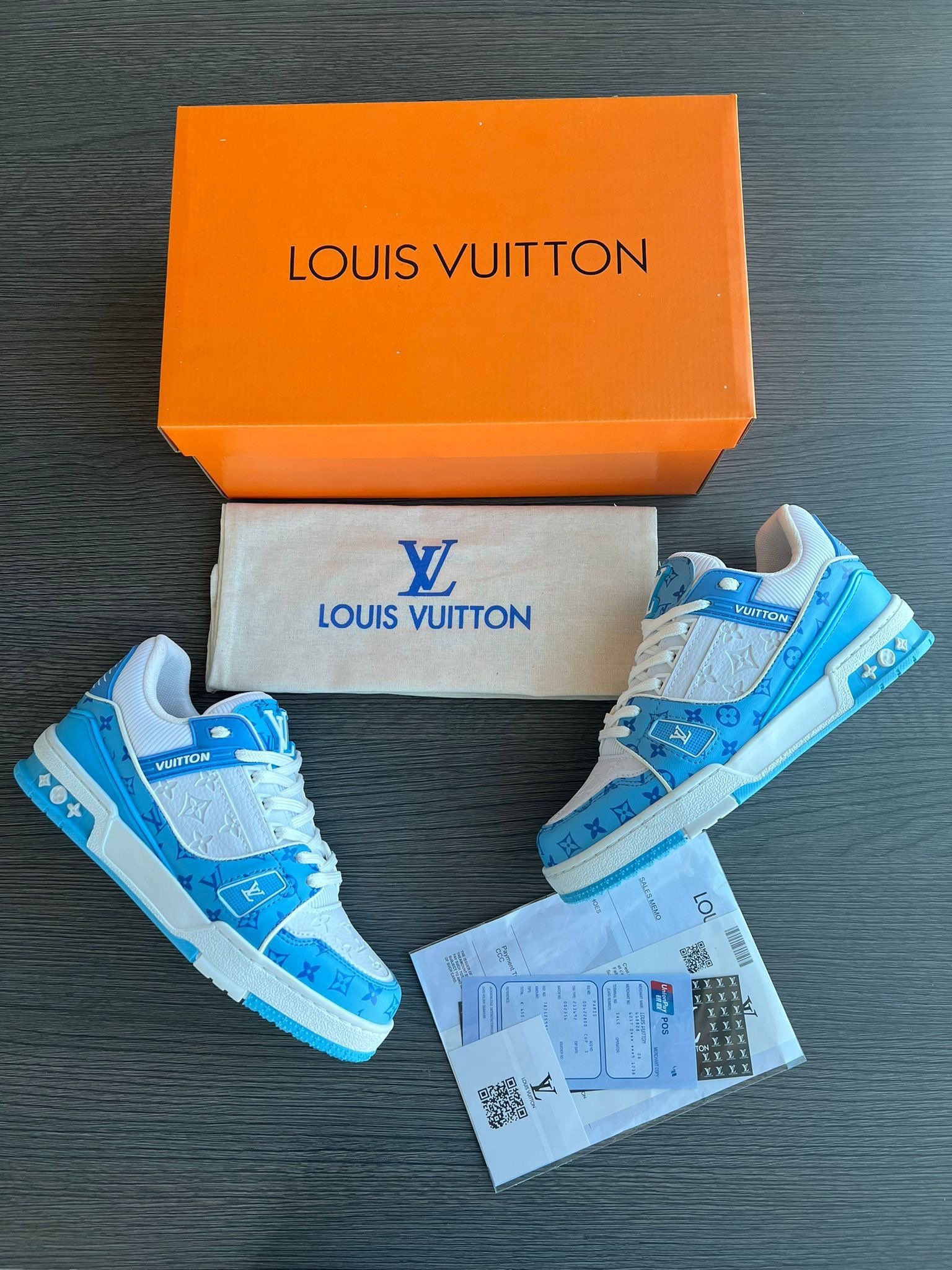 2fc2a25c-f475-4cc6-baa0-1693123d6fa3 Louis Vuitton Trainer Sneakers LV#13 - Image 1