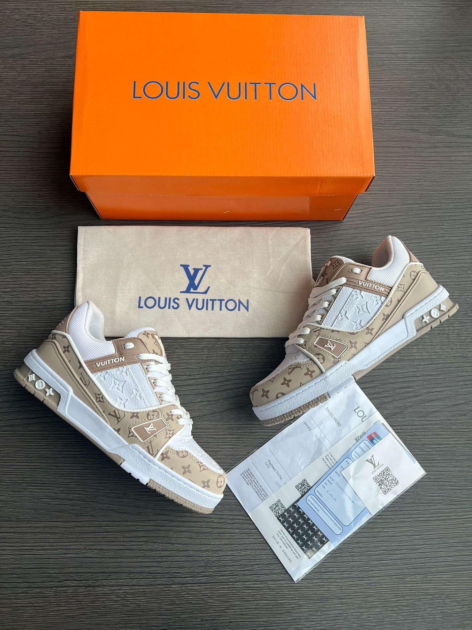 41b3c51a-9f96-4d33-a3f8-20c9bc0f29df Louis Vuitton Trainer Sneakers LV#2 - Image 1