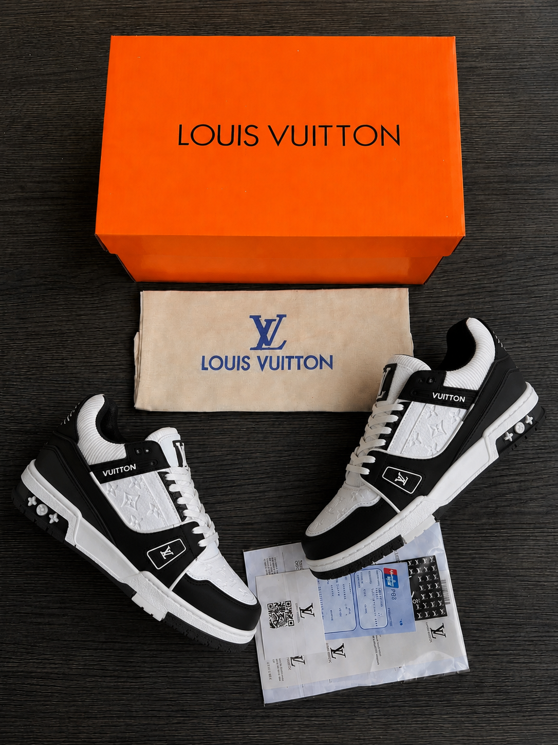 5C401C21-E6FA-44F3-80DE-8318170DA99D Louis Vuitton Trainer Sneakers LV#5 - Image 1