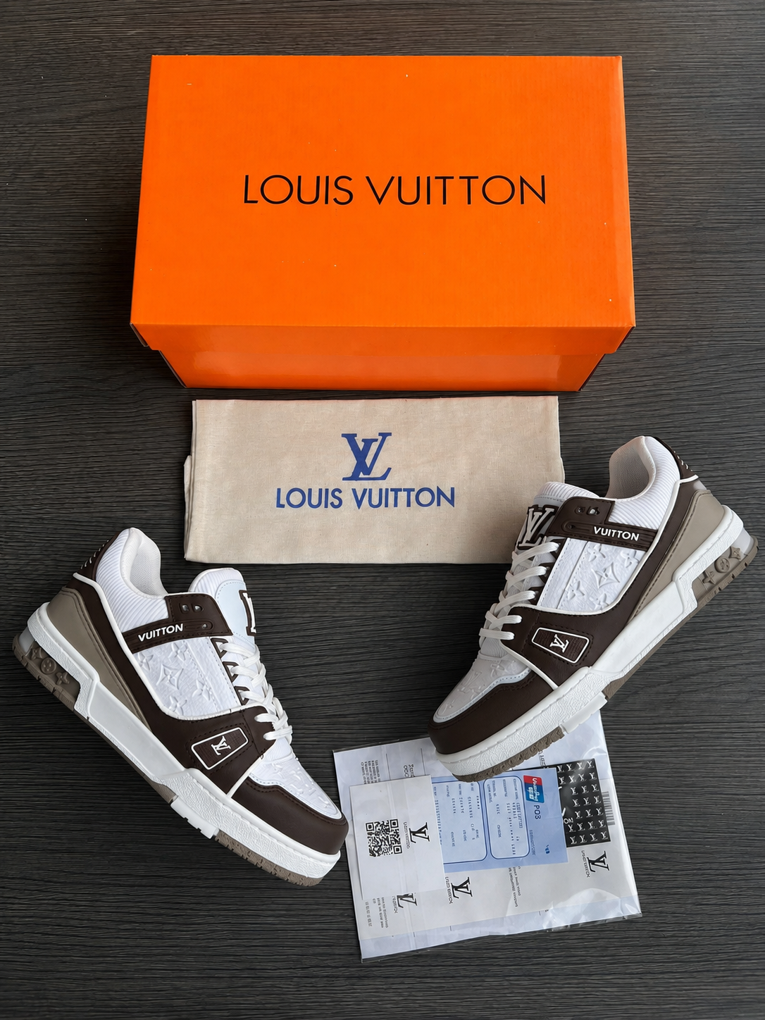 7EA15293-BB1A-4885-9594-50F1A63EE839 Louis Vuitton Trainer Sneakers LV#9 - Image 1